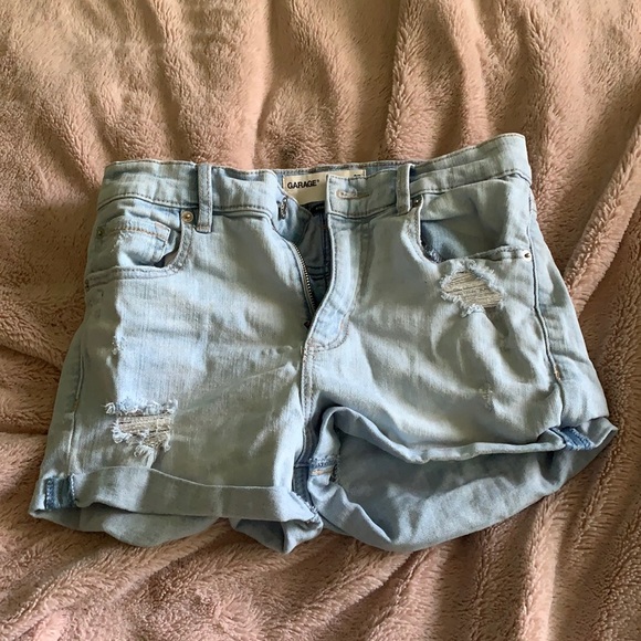 Garage Jean Shorts - Picture 1 of 3
